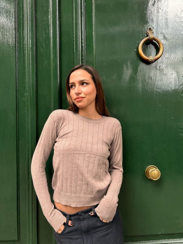 Sweater Carolina beige - Imagen 2