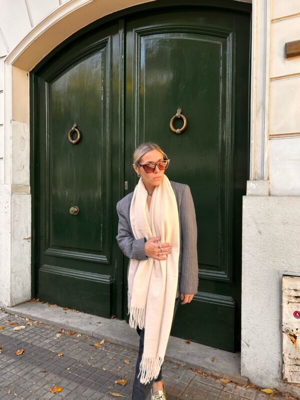 Ruana Kingston natural - Imagen 3