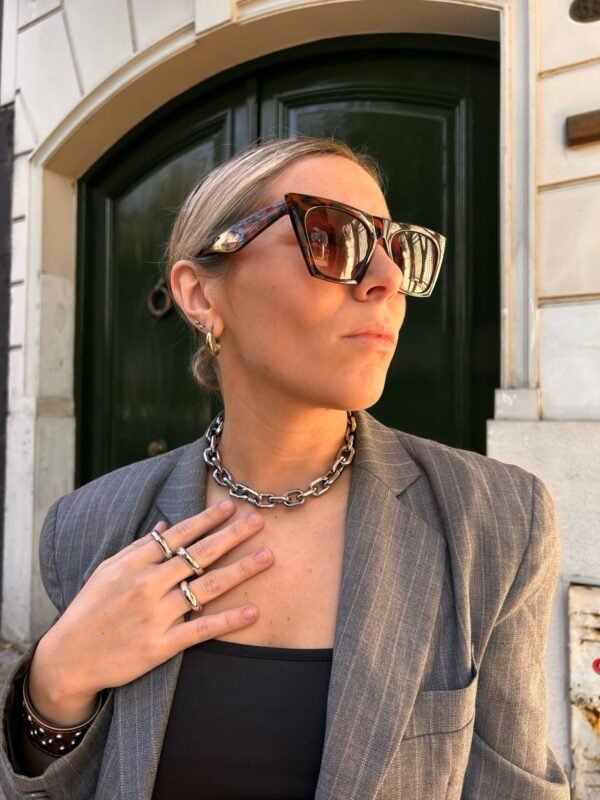 Chocker Carola peltre - Imagen 2